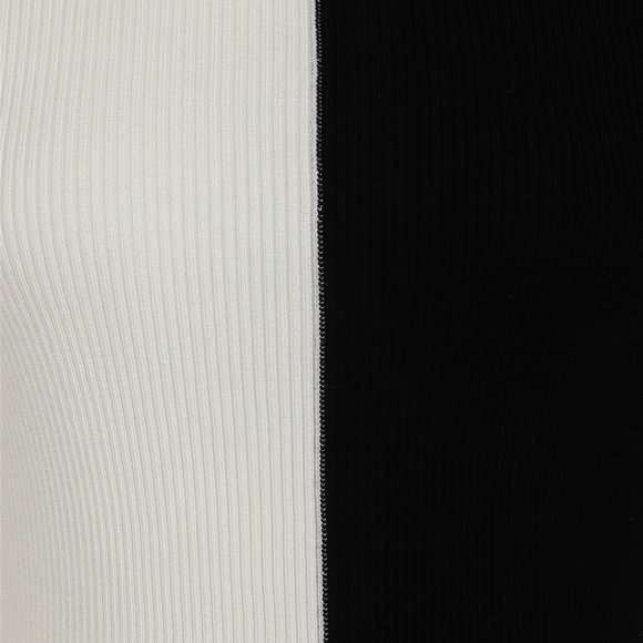 Collectif Mainline Savannah Contrast Knitted Top - Picture 4 of 8